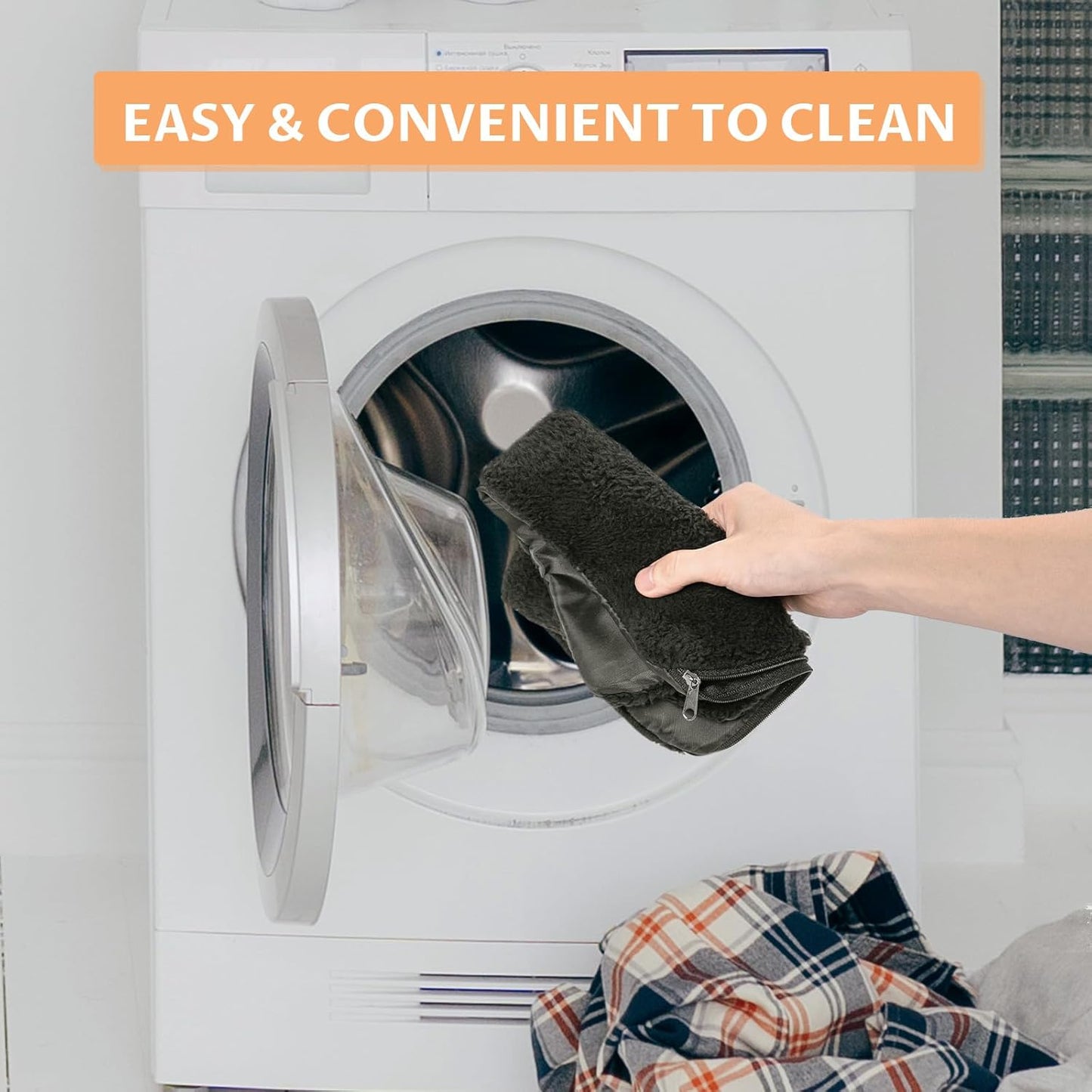 Petsfit Small Dog Purse Carrier, Portable Pet Carrier Tote Cat Carrier with Adjustable Safety Leashs, Pocket, Poop Dispenser, Waterproof TPU Bottom, Black