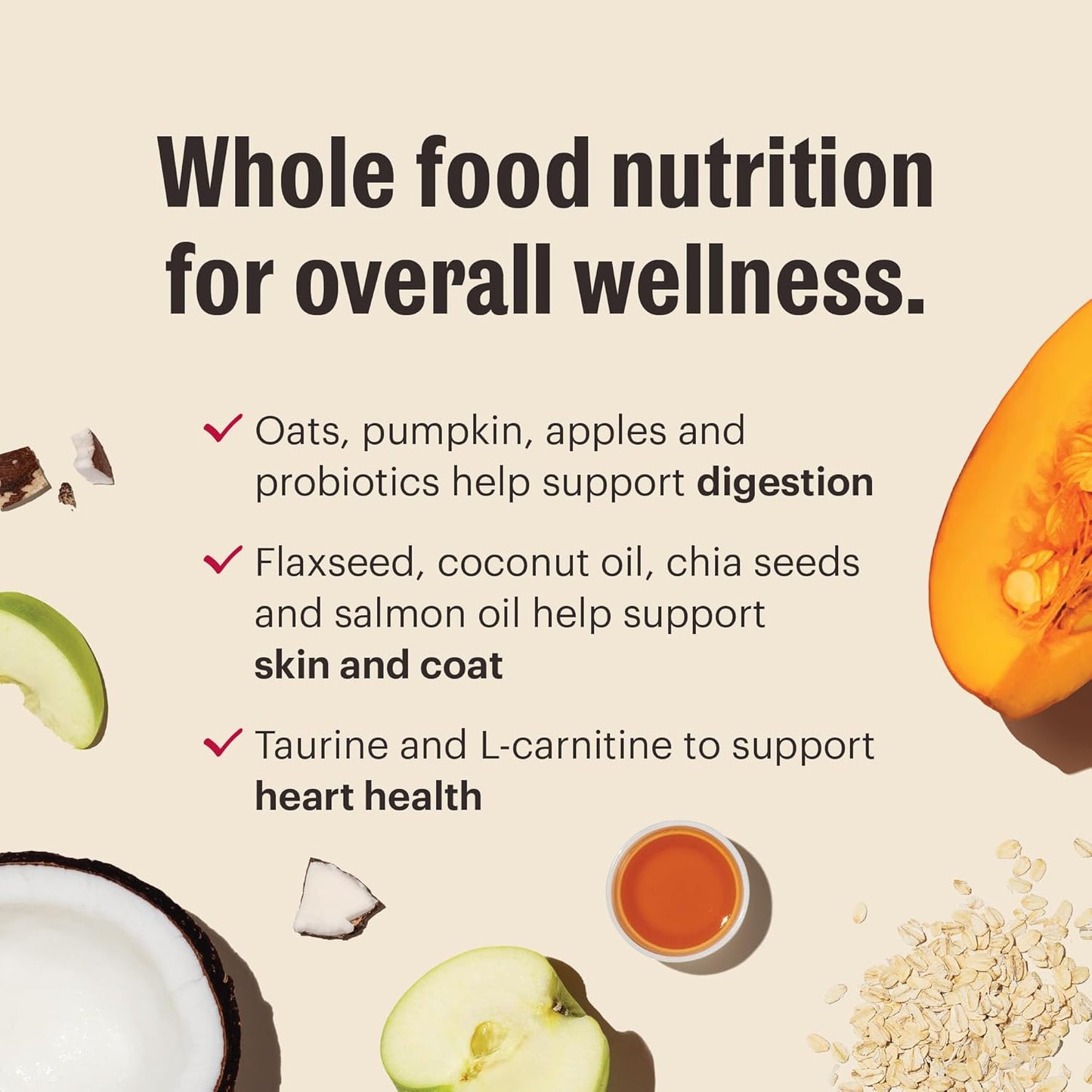 The Honest Kitchen Whole Food Clusters Grain Free Chicken Dry Dog Food, 1 lb Trial Pouch