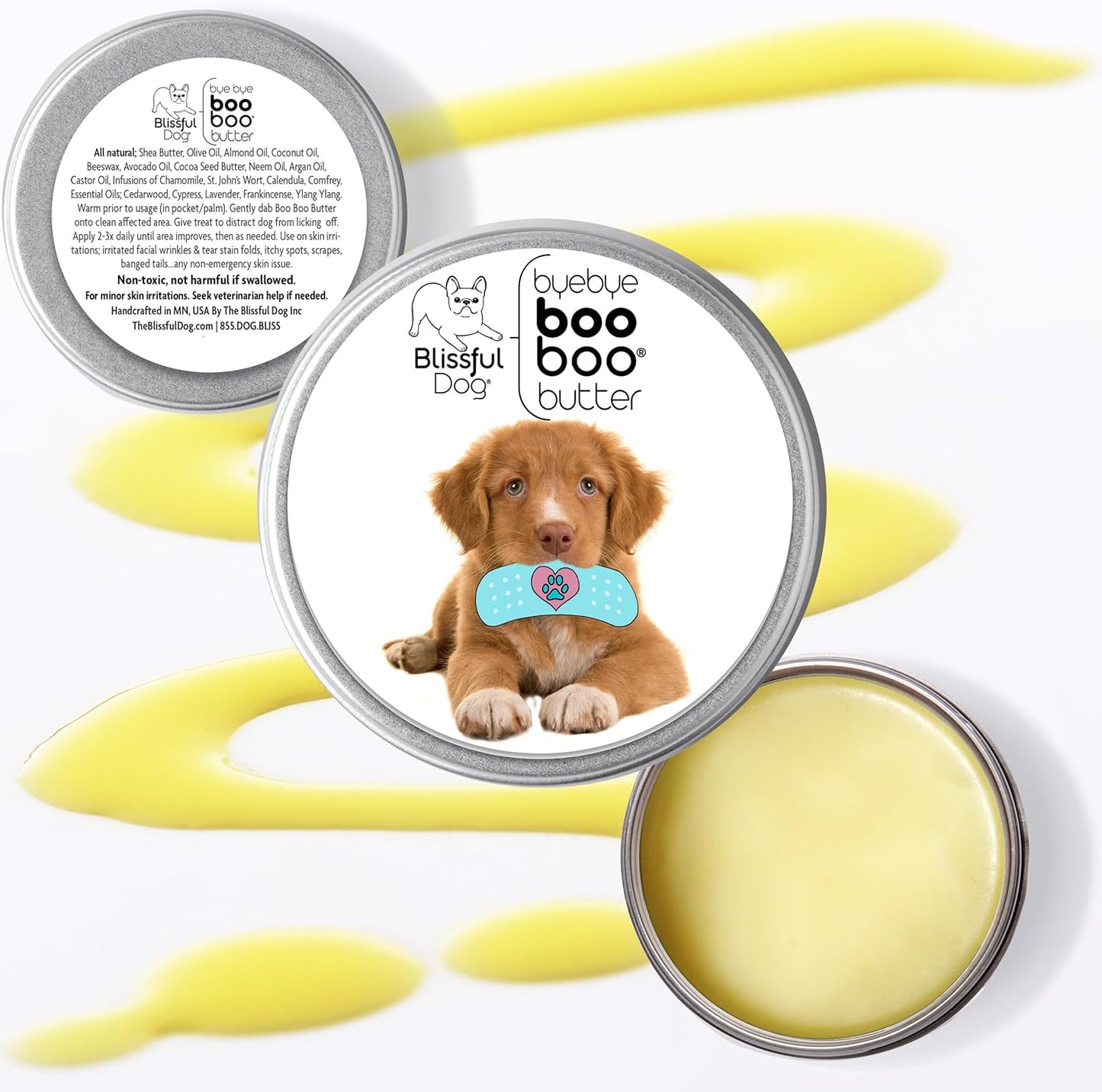 The Blissful Dog Nova Scotia Duck Tolling Retriever Boo Boo Butter, 1-Ounce