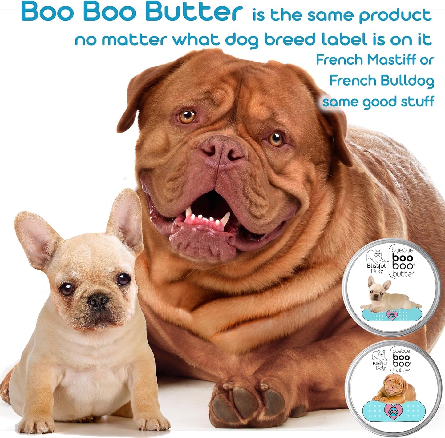 The Blissful Dog Basset Hound Boo Boo Butter, 16oz